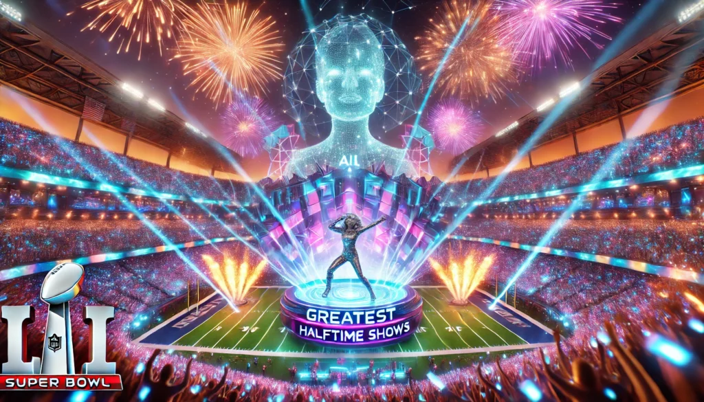 AI’s Take on the Greatest Super Bowl Halftime Shows